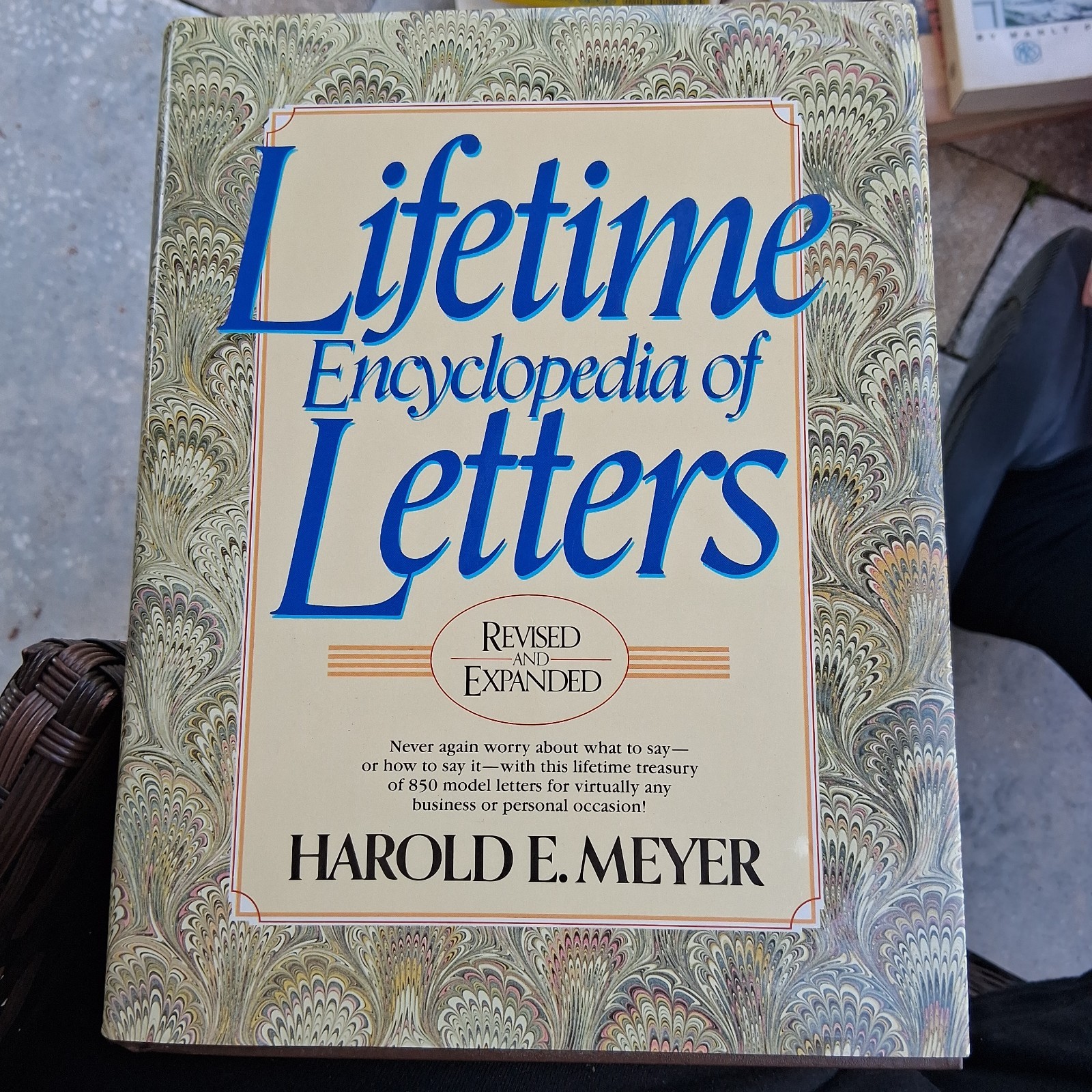 Lifetime Encyclopedia of Letters by Harold E. Meyer (1991, Hardcover)