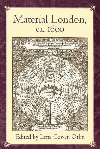 Material London, ca. 1600 (New Cultural Studies) Paperback / softback Book The