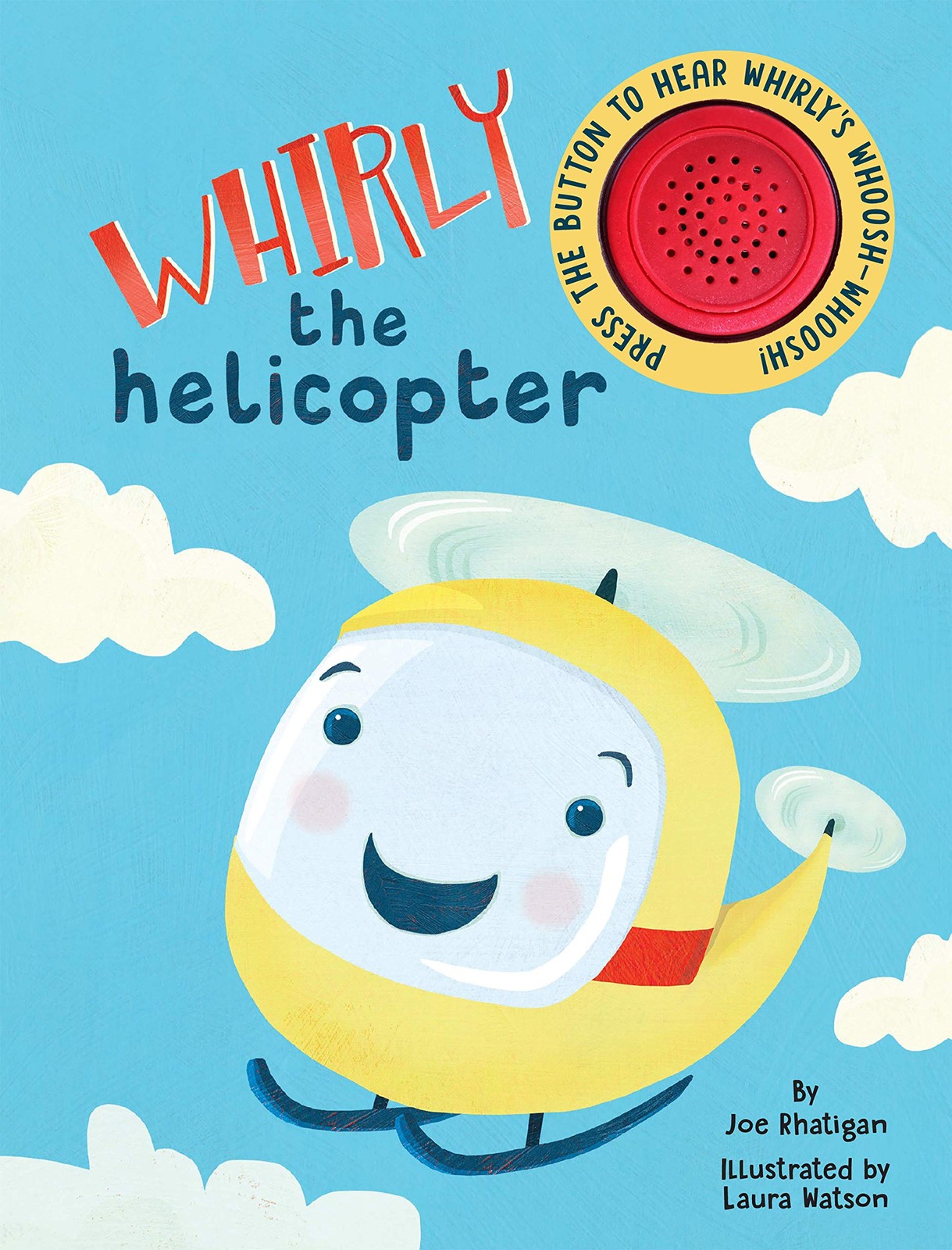 Whirly The Helicopter – Sound Book – Children’s Board Book – Interactive Fun…