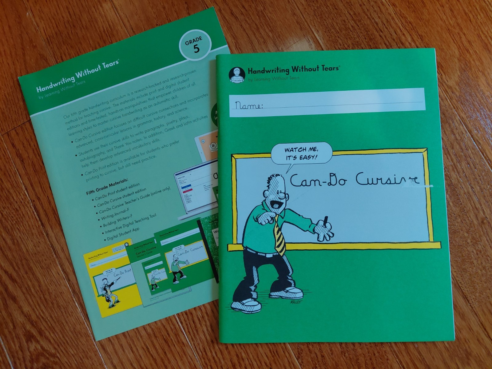 Handwriting Without Tears: Can-Do Cursive by Jan Z. Olsen and Edith H. Fine
