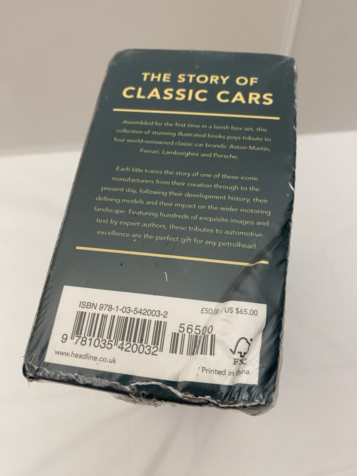 The Story of Classic Cars Book Set: A Tribute To Automotive Excellence New *Read
