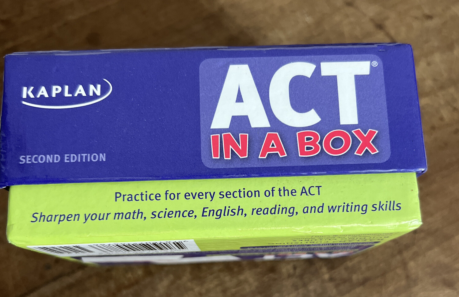 Kaplan Test Prep Ser.: Kaplan ACT in a Box by Kaplan Higher Education Staff…