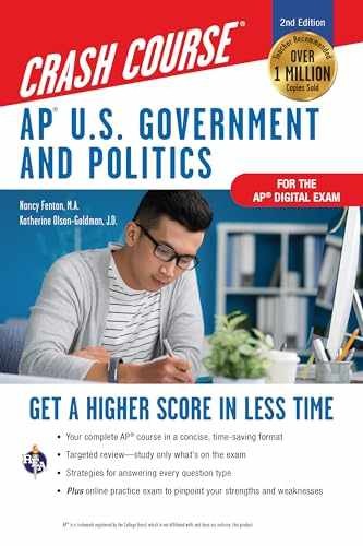 AP U.S. Government & Politics – Paperback, by Fenton M.A. Nancy; – Very Good c