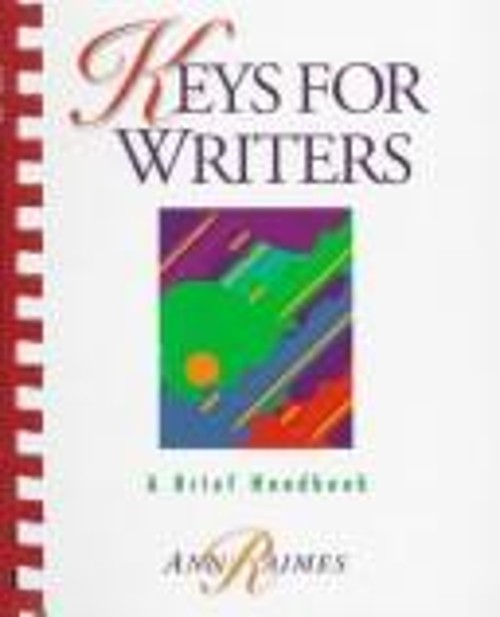 Keys for Writers : A Brief Handbook Paperback Ann Raimes
