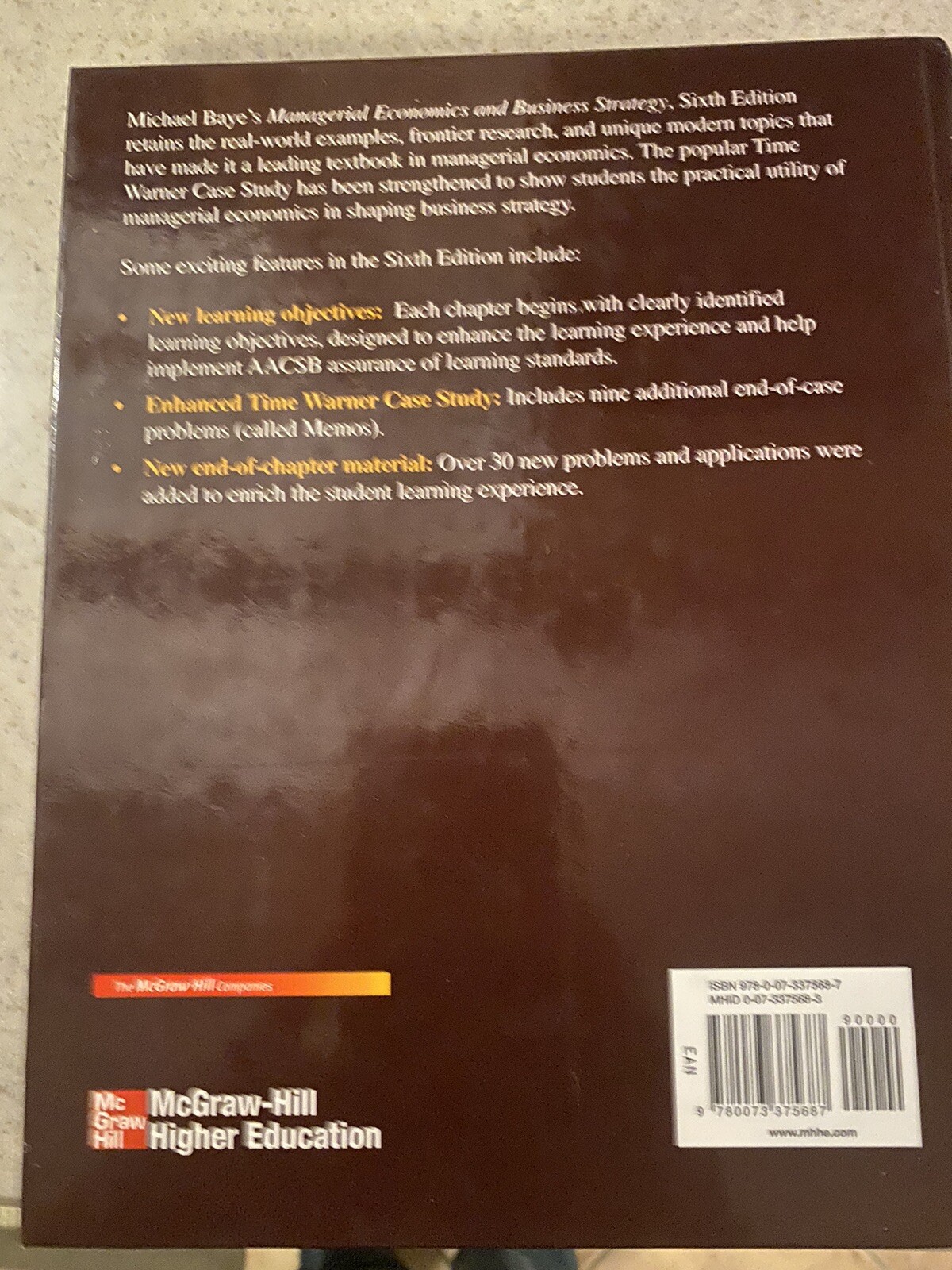 Managerial Economics & Business Strategy 6th Edition Michael R Baye