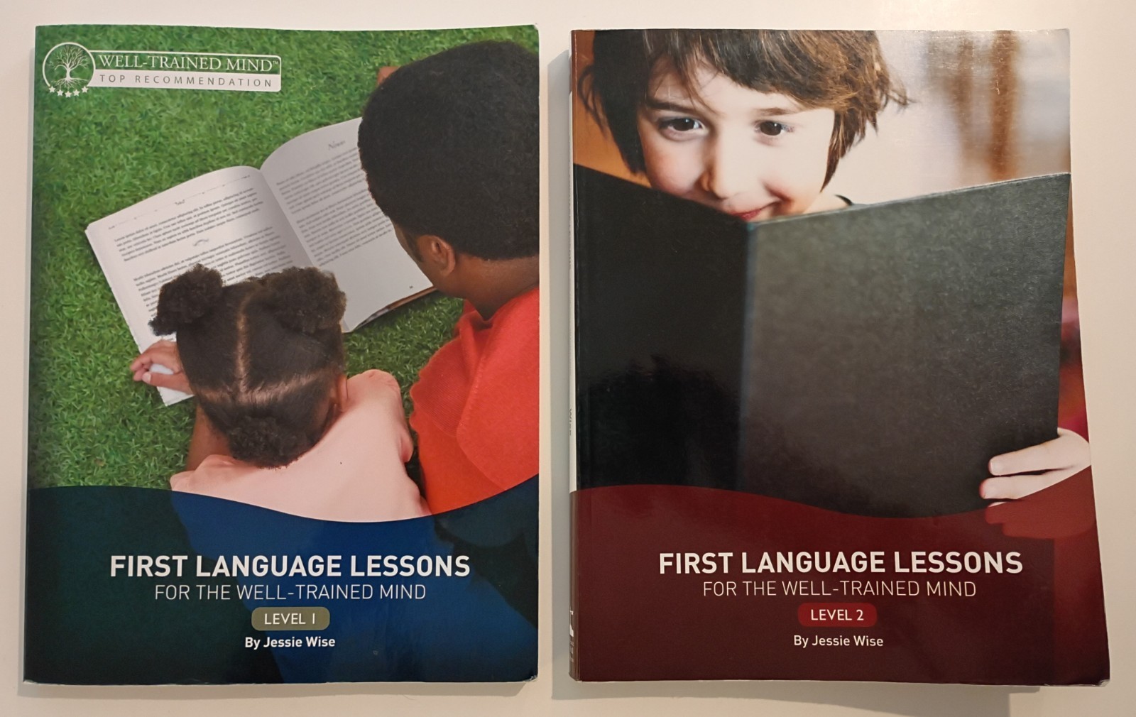 First Language Lessons For The Well-Trained Mind Level 1 & 2 Homeschool Textbook