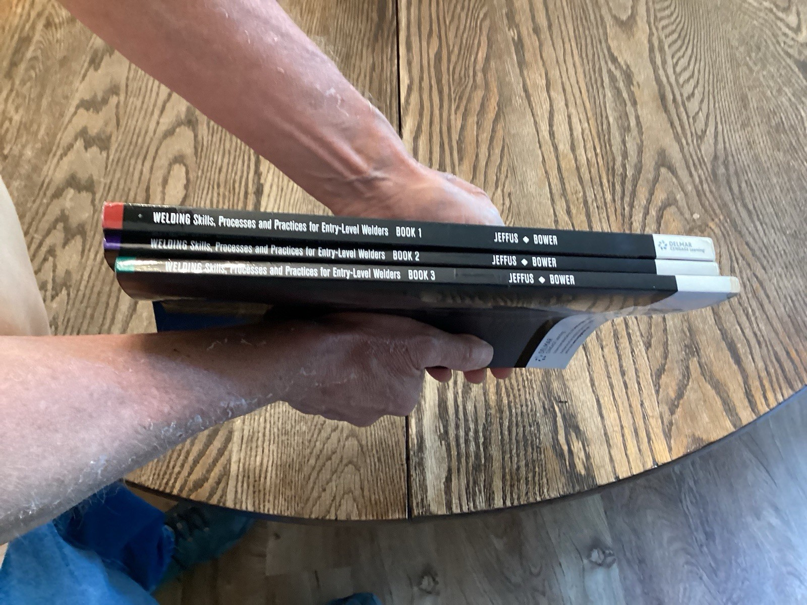 Welding Skills Processes and Practices for Entry Level Welders Book 1,2,3 Jeffus