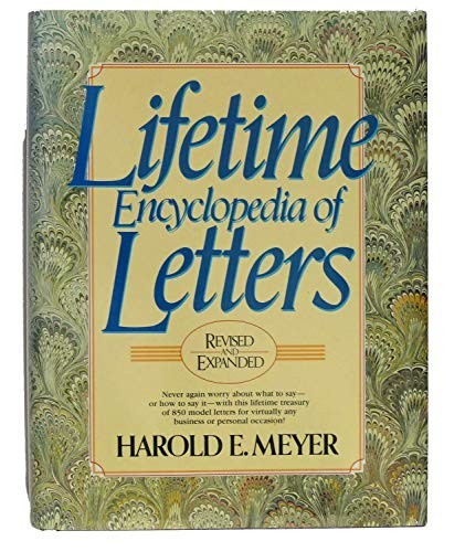 Lifetime Encyclopedia of Letters, Meyer, Harold E.