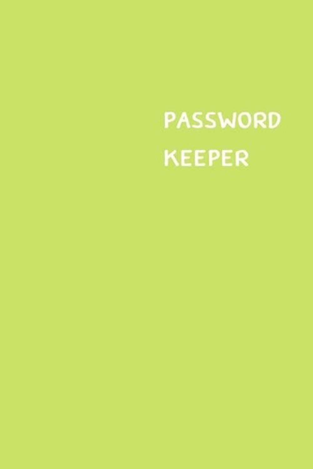 Password Keeper: Size (6 x 9 inches) – 100 Pages – Lime Cover: Keep your usernam