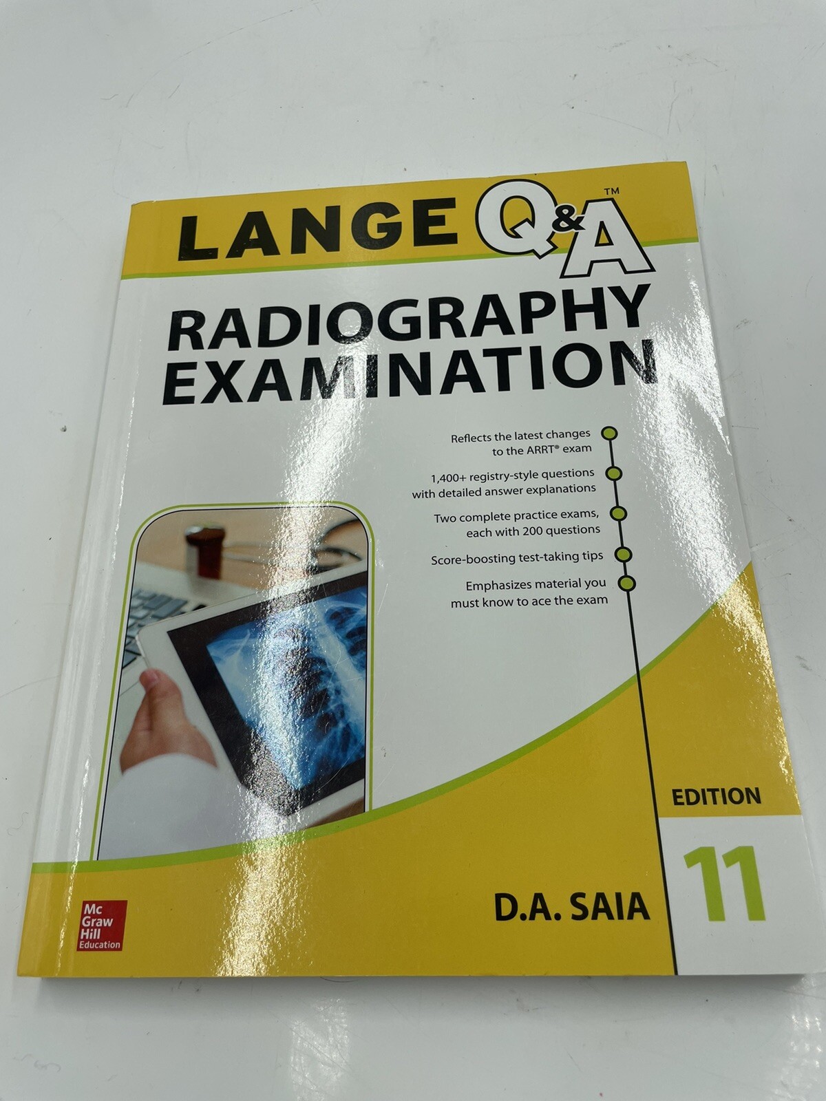 LANGE Q&a Radiography Examination, 11th Edition by D. A. Saia (2017, Trade…