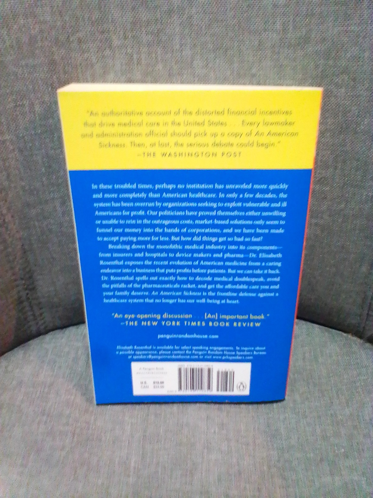 An American Sickness How Healthcare Became Big Business Elisabeth Rosenthal Book