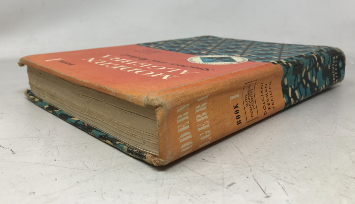Modern Algebra: Structure and Method Book 1 (1962, E-105)
