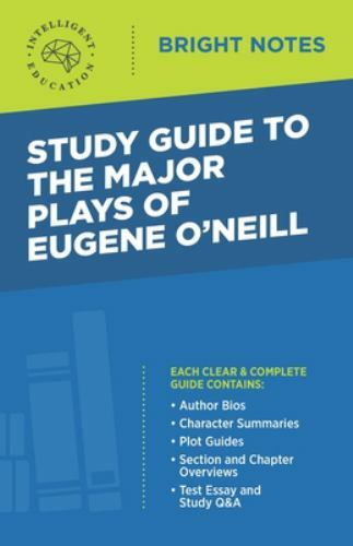 Study Guide to The Major Plays of Eugene O’Neill, Like New Used, Free shippin…