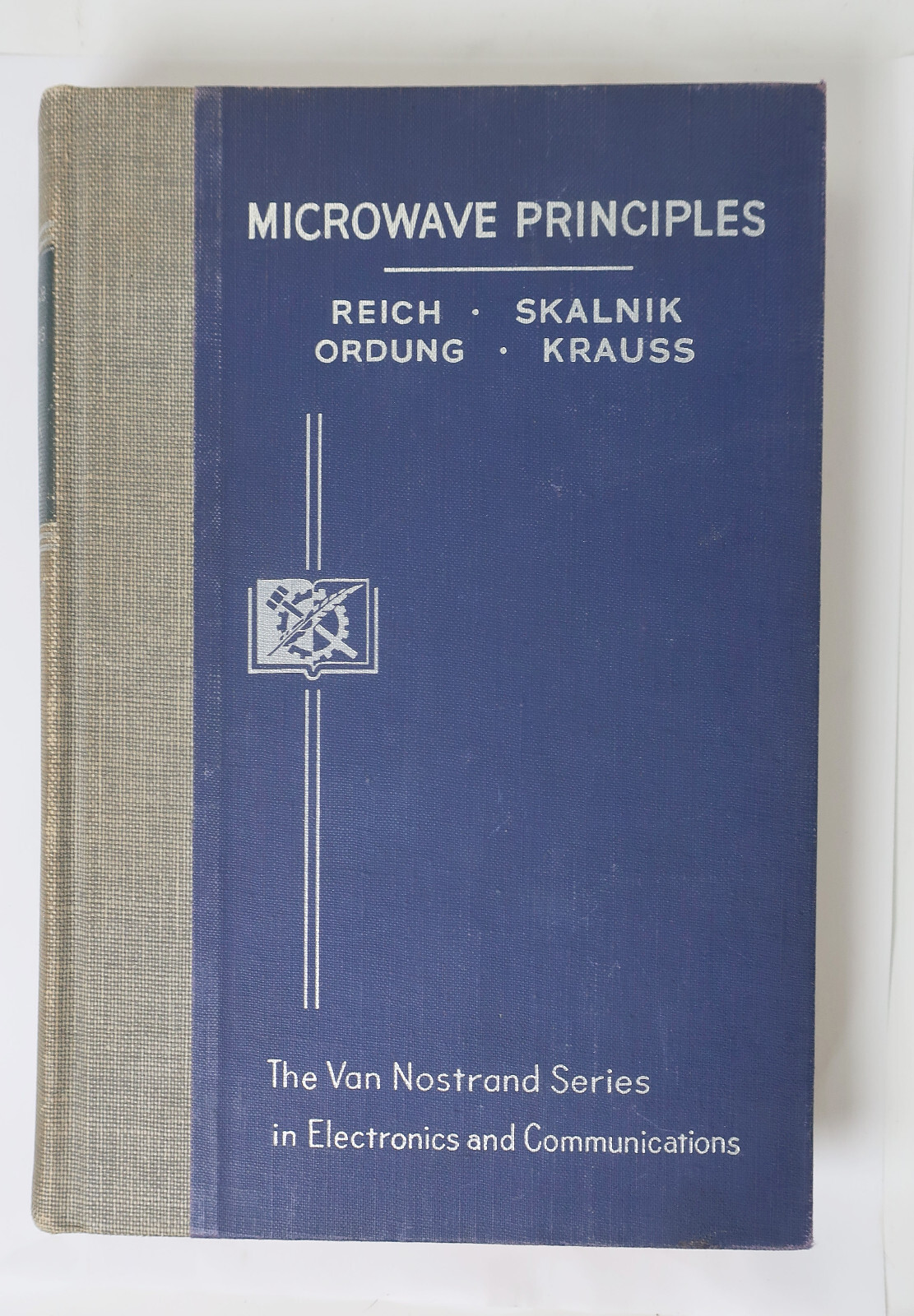 Microwave Principles The Van Nostrand Series 1960 Reich Skalnik Ordung Krause HC