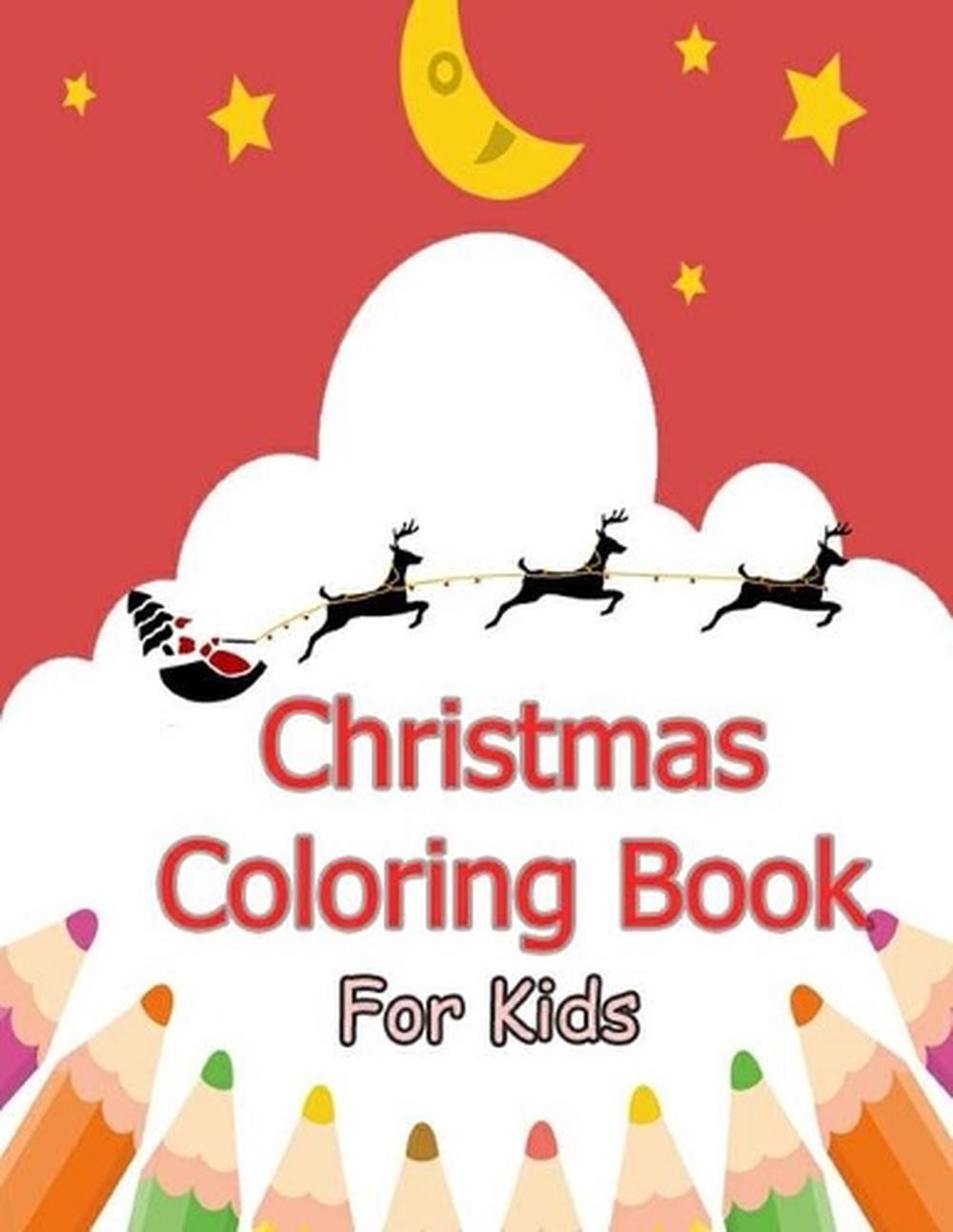 christmas coloring book for kids: 8.5×11 inches 30 pages by Bms Khadi (English)