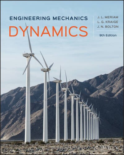 Engineering Mechanics: Dynamics – Ring-bound By Meriam – GOOD