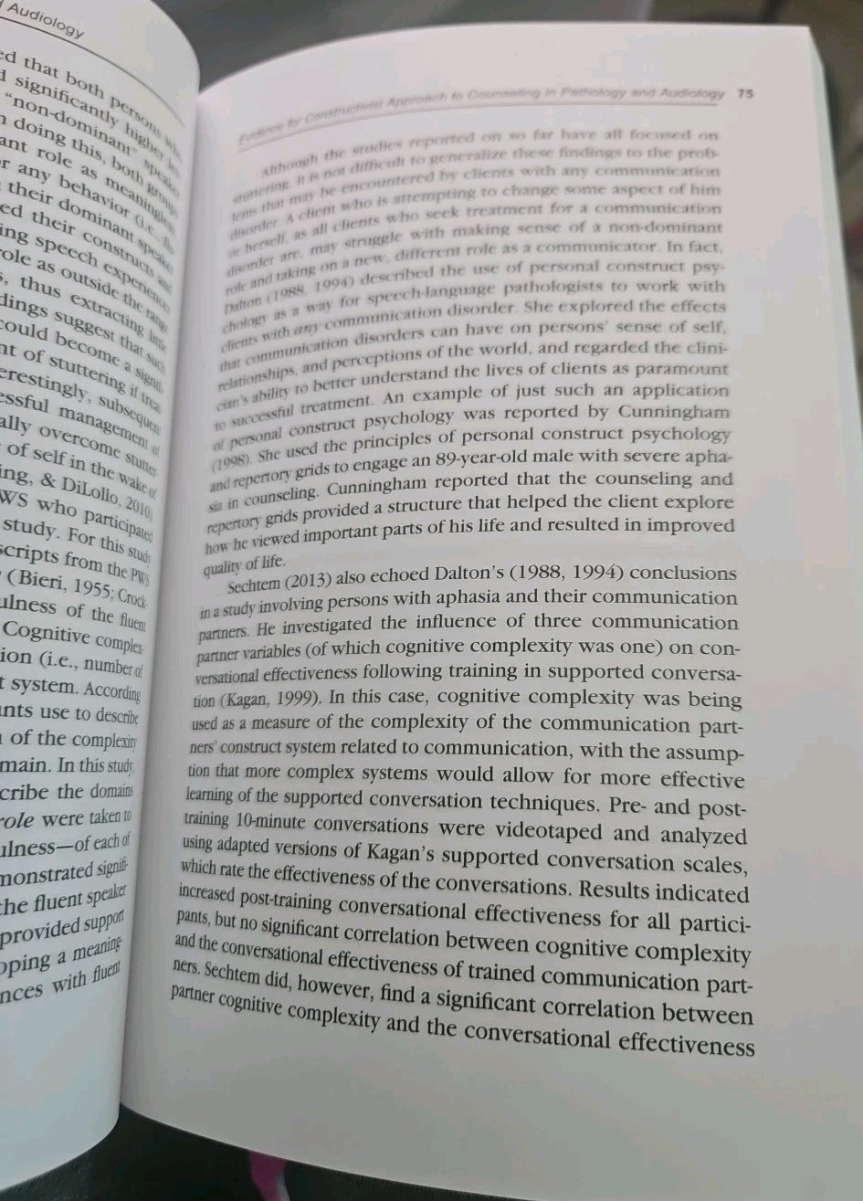 Counseling in Speech-Language Paperback, by DiLollo Anthony Ph.D