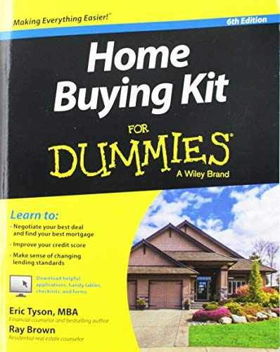 Home Buying Kit FD 6E (For Dummies) – Paperback, by Tyson Eric – Very Good j