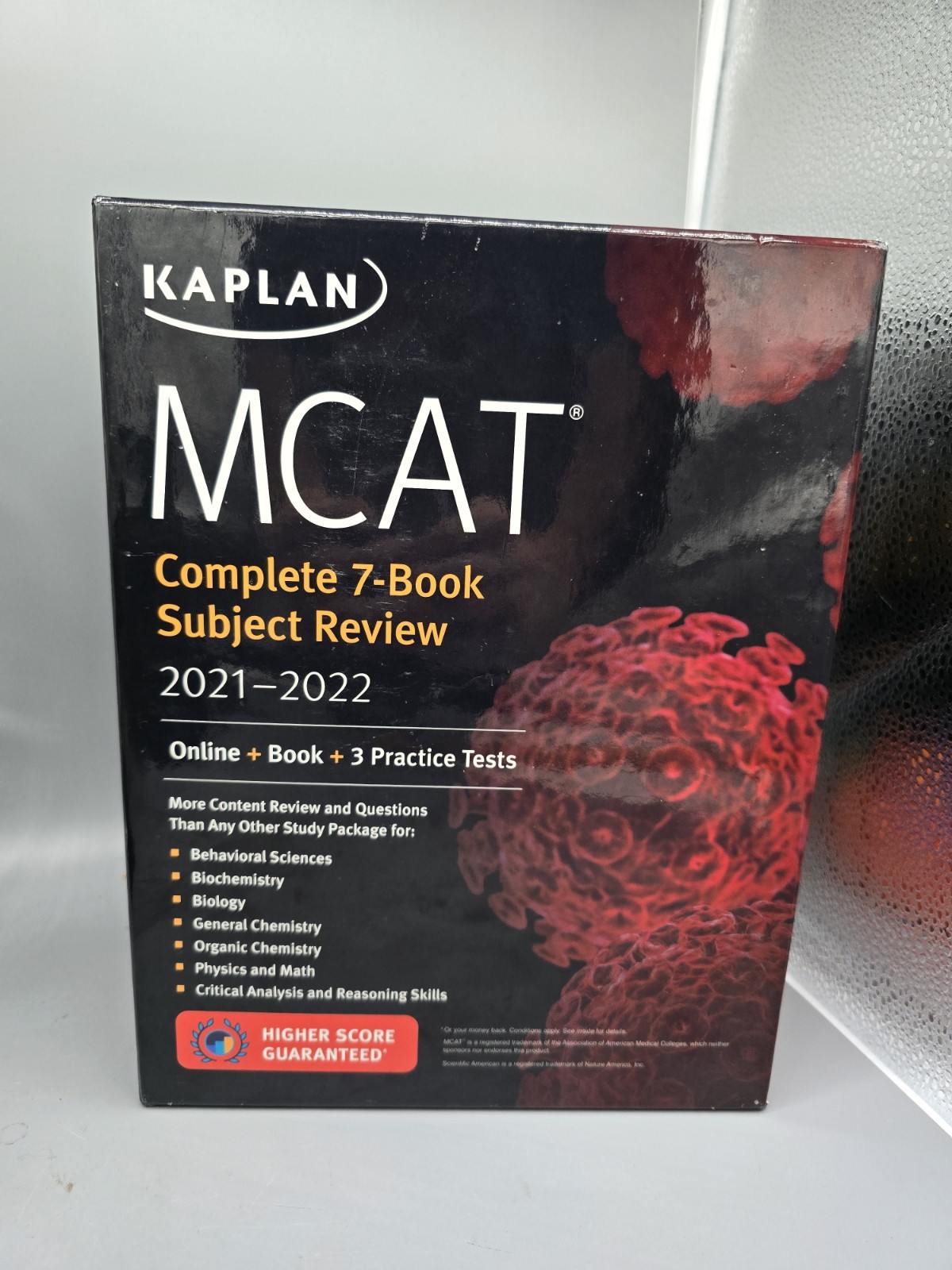 Kaplan Test Prep Ser.: MCAT Complete 7-Book Subject Review 2021-2022 Pre-Owned