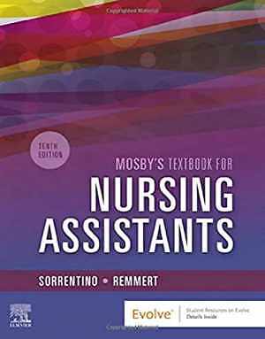 Mosby’s Textbook for Nursing Assistants – Paperback, by Sorrentino PhD RN – Good