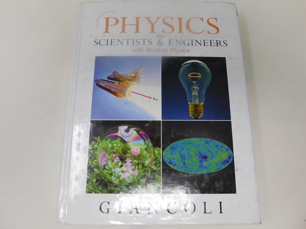 Physics for Scientists and Engineers with Modern Physics GIANCOLI SPINE DAMAGE
