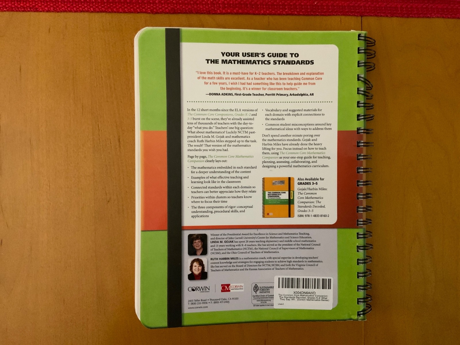 Corwin Mathematics Ser.: Common Core Mathematics Companion: the Standards…