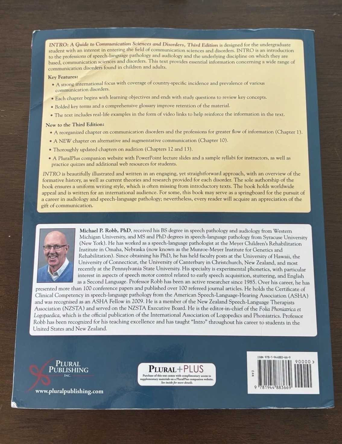 INTRO: A Guide to Communication Sciences and Disorders, Third Edition