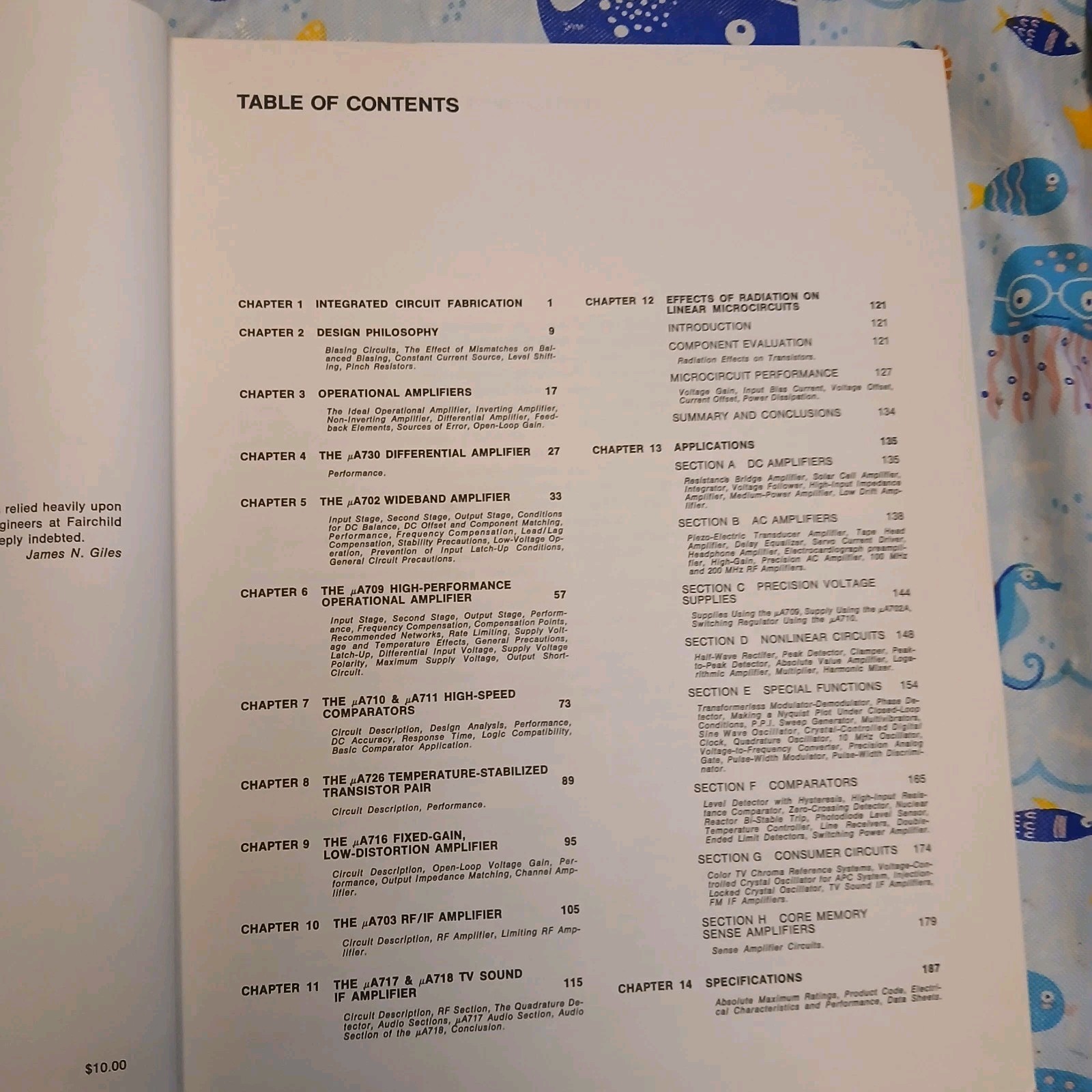 1967 Fairchild Semiconductor Linear Intergrated Circuits Applications Handbook