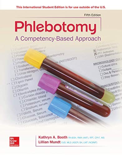 PHLEBOTOMY: A COMPETENCY BASED APPROACH By Kathryn Booth **BRAND NEW**