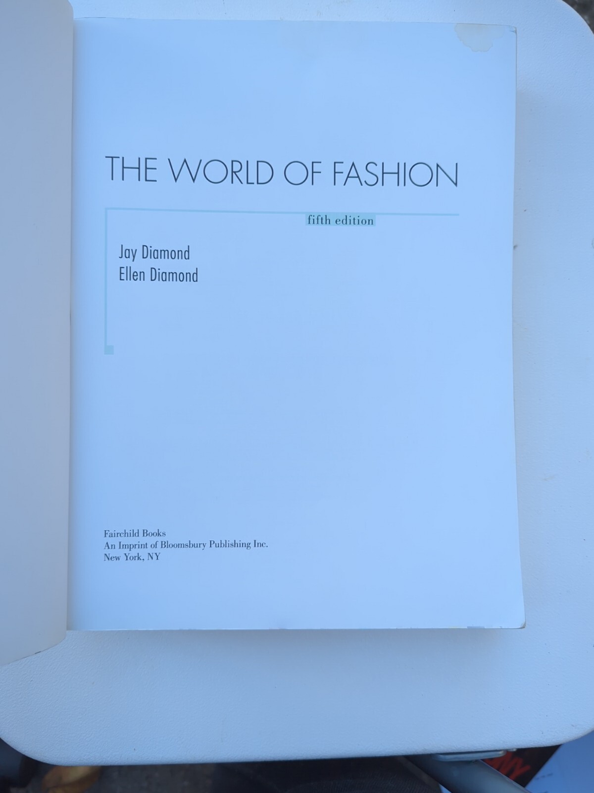 The World of Fashion by Ellen Diamond and Jay Diamond (2013, Trade Paperback)