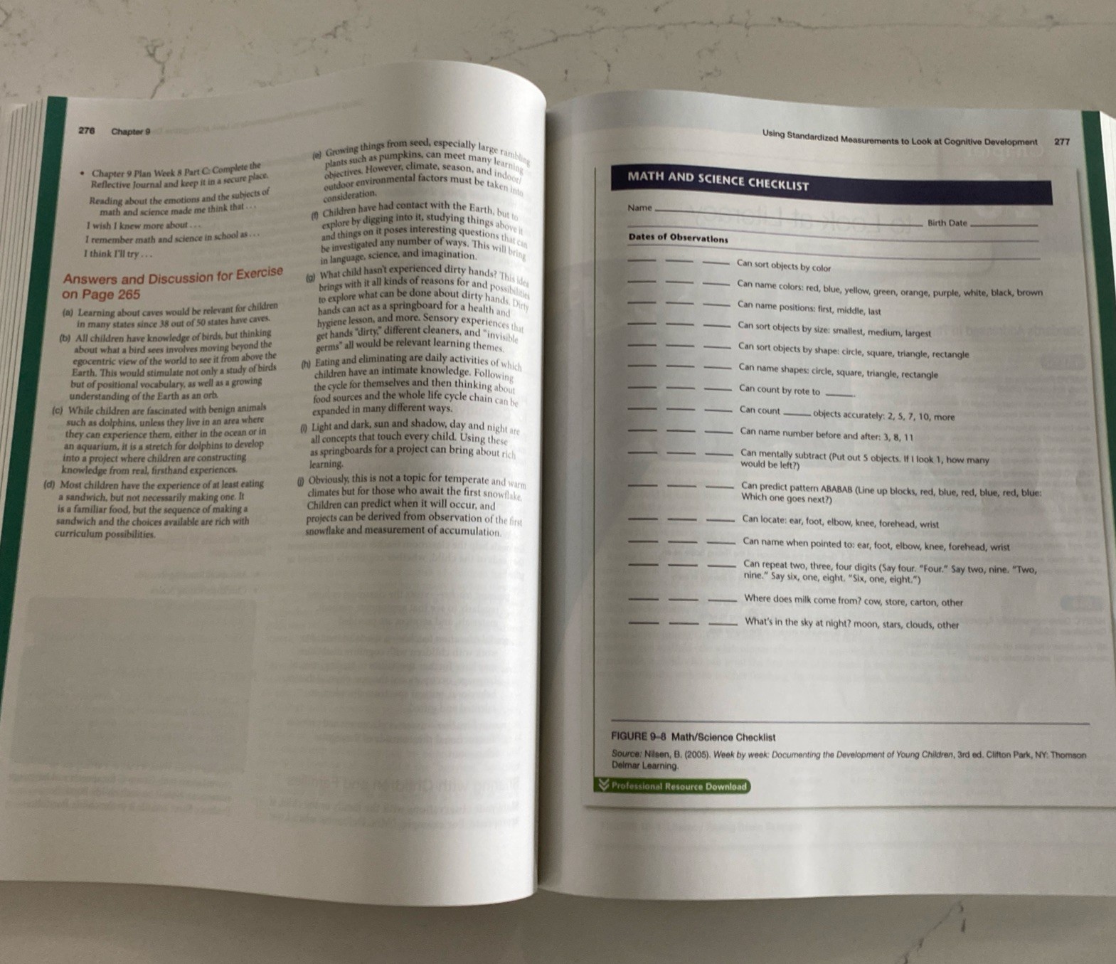 Week by Week: Plans for Documenting Children’s Development 8E 8th Edition