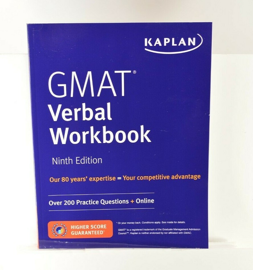 Kaplan Test Prep Ser.: GMAT Verbal Workbook : Over 200 Practice Questions +…