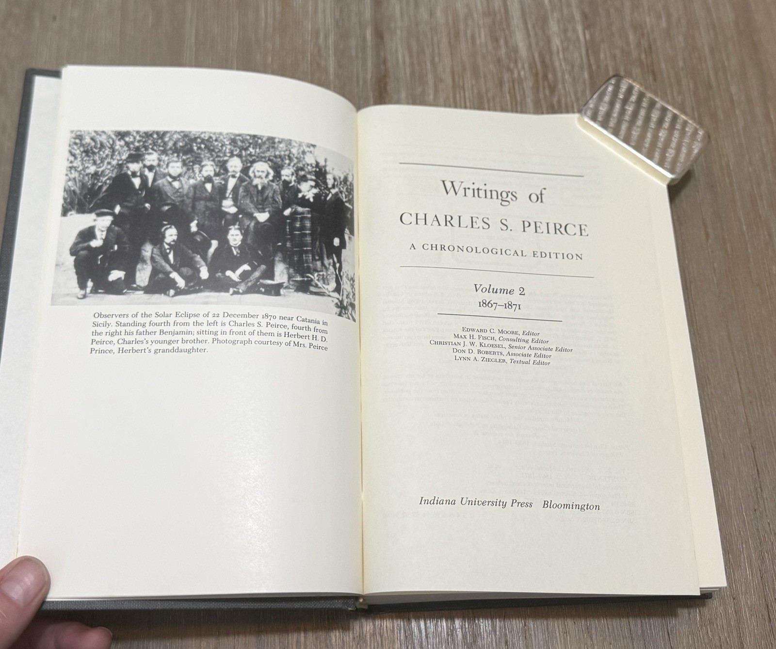 Writings of Charles S. Peirce: A Chronological Edition, Volume 2: 1867-1871 HC