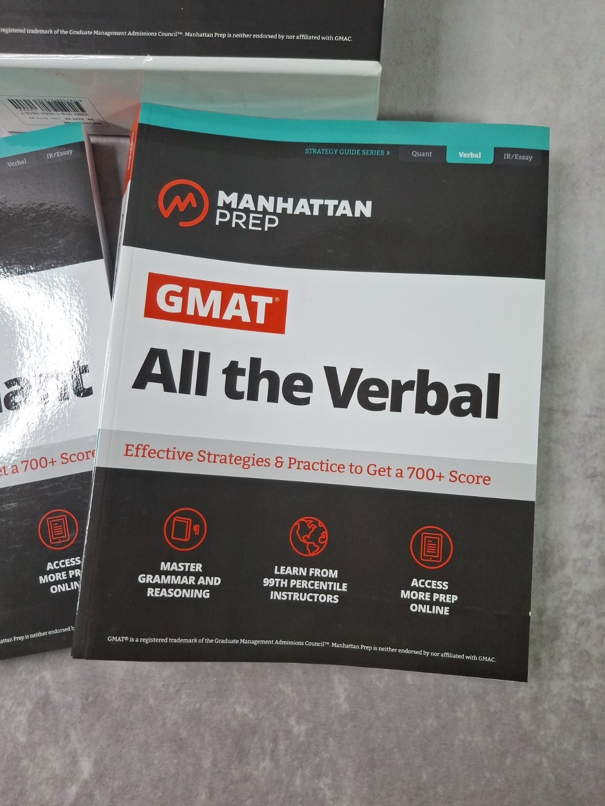 Manhattan Prep All The GMAT Strategy Guide Series (Quant, Verbal, IR/Essay)