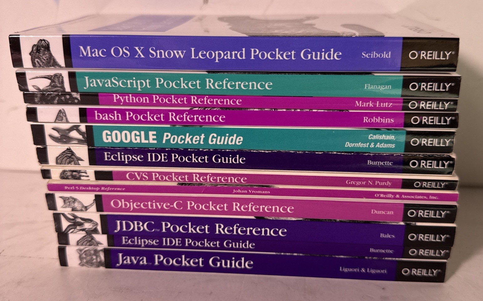O’Reilly Pocket Reference Guides Lot Of 12 – Programming Software
