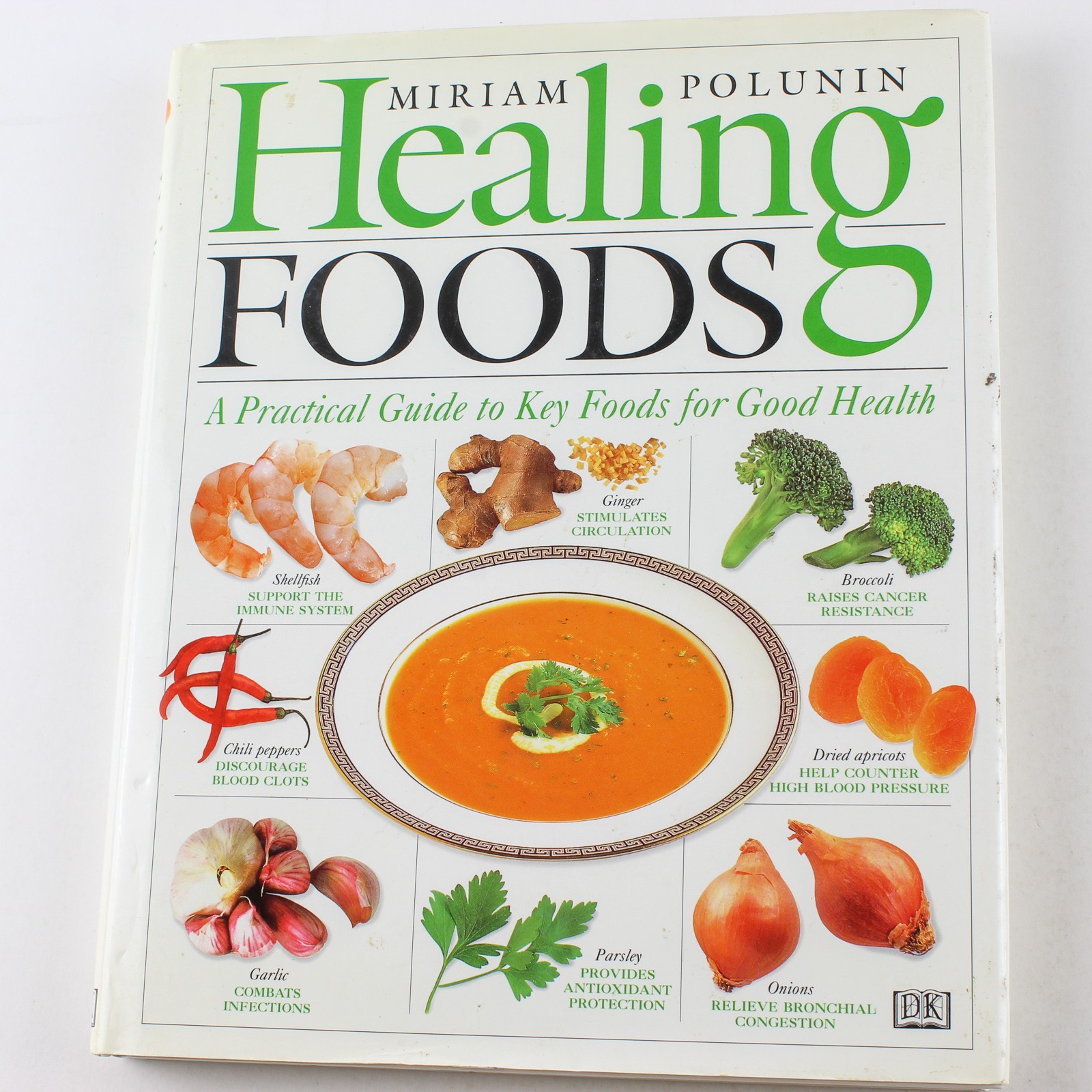 Healing Foods by Miriam Polunin 1997 Cookbook – Good Condition Hardcover