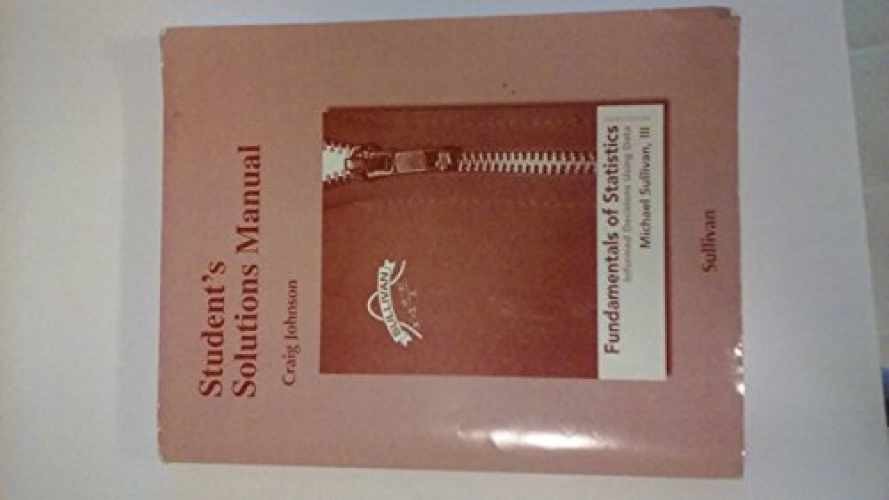 Student’s Solutions Manual for – Paperback, by Sullivan III Michael – Acceptable