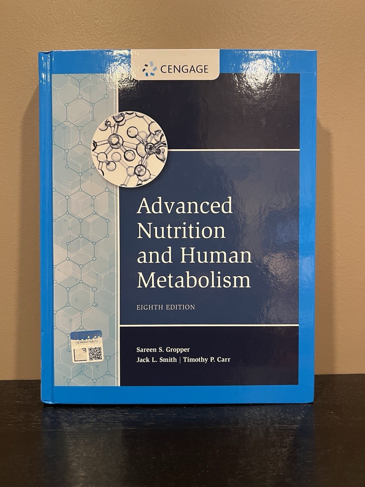 Advanced Nutrition and Human Metabolism 8th Edition Gropper, Saree NEW