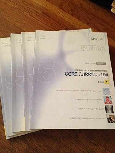 MedStudy Pediatrics Board Review Core – Hardcover, by Medstudy – Very Good