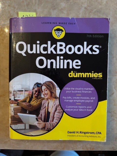 QuickBooks Online for Dummies by David H. Ringstrom (2022, Trade Paperback)