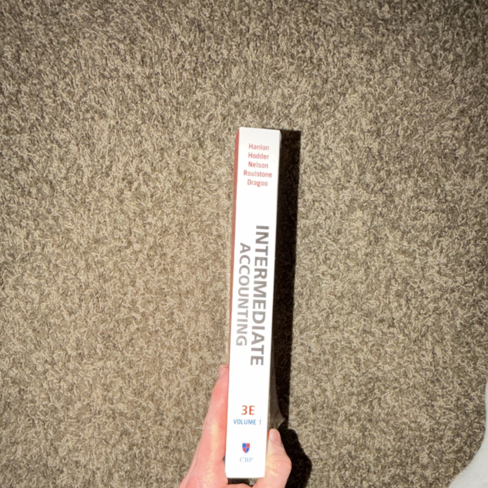 Intermediate Accounting Vol 1 Third Edition Hanlon Cambridge Business Publishers