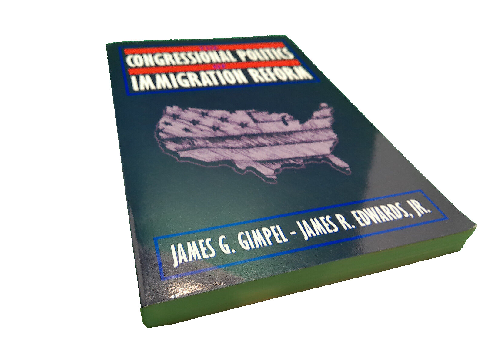 Congress Politics Immigration Mazzoli signed book PB signed Gimpel Edwards 1999