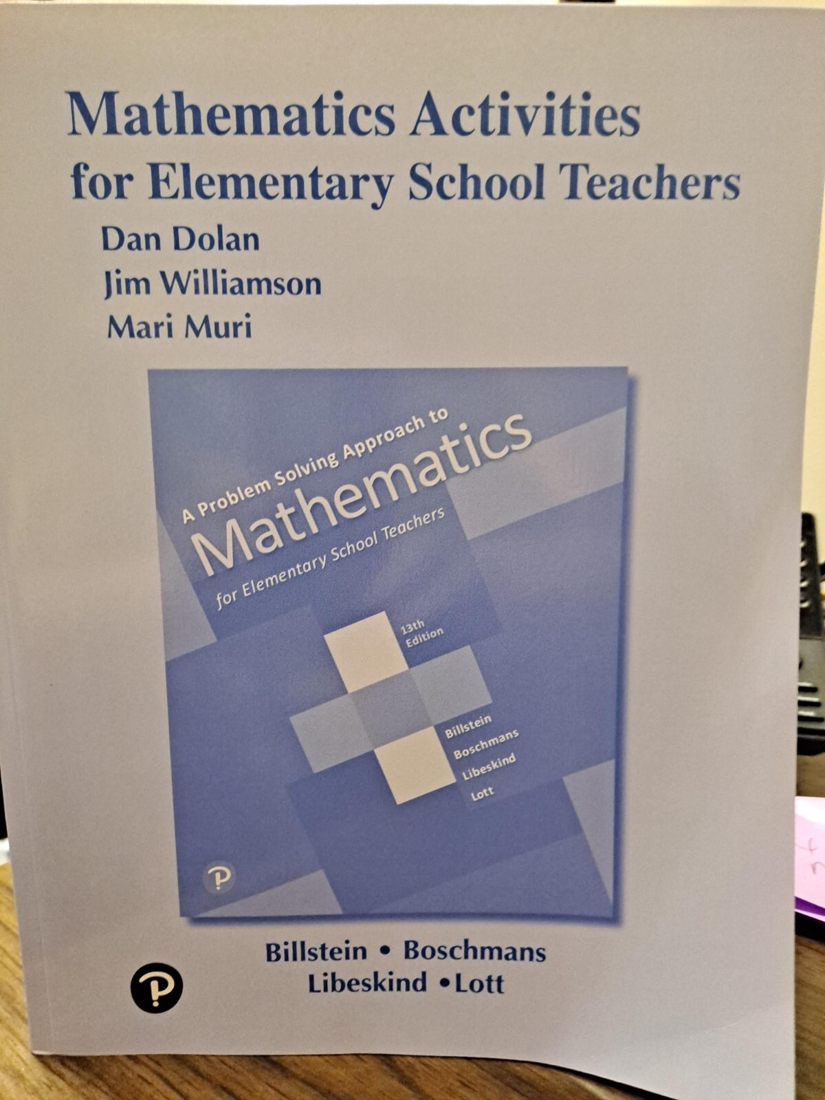 Mathematics Activities For Elementary School Teachers 13e, with Colored Squares