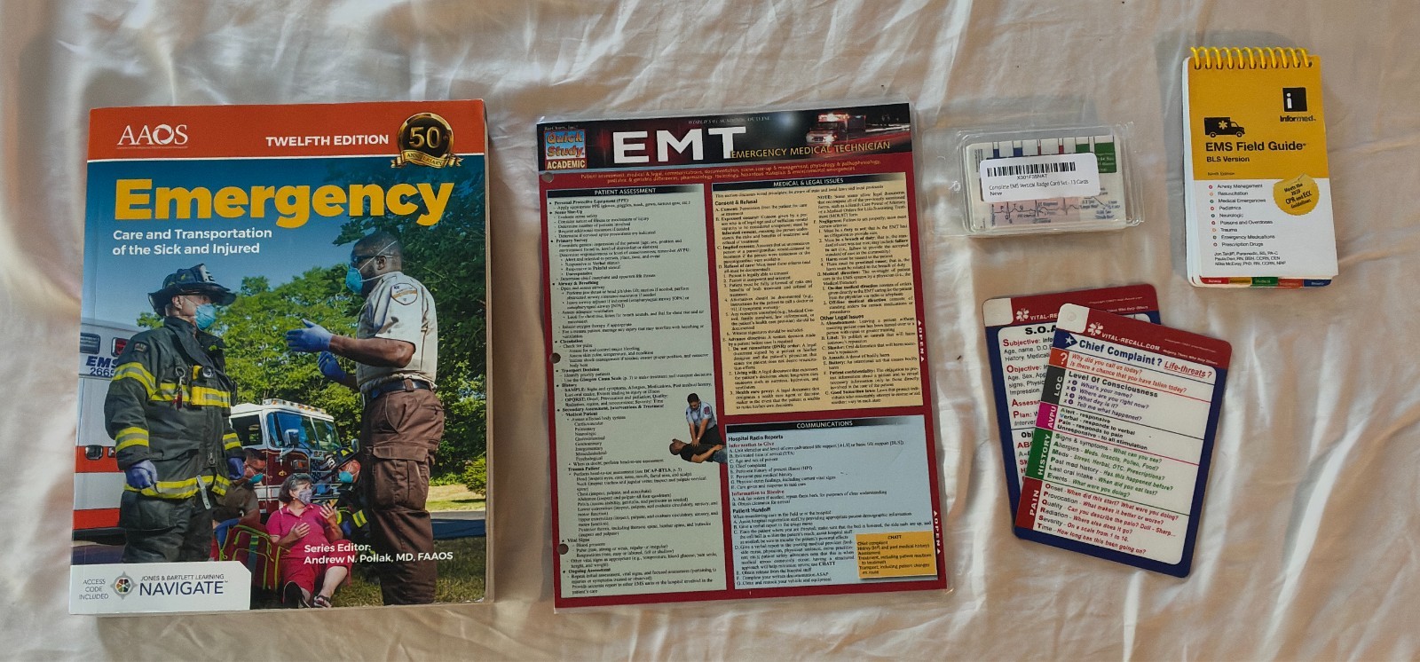 Emergency Care & Transportation of the Sick & Injured Student Workbook – 12th ED