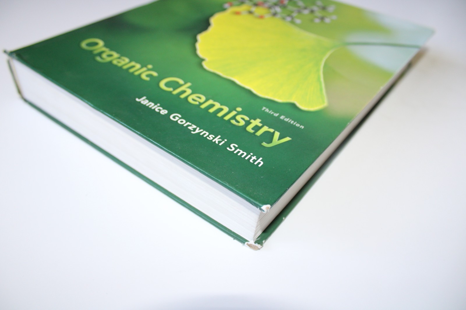 Organic Chemistry by Janice Gorzynski Smith 2011 Hardcover Third Edition Pre-own