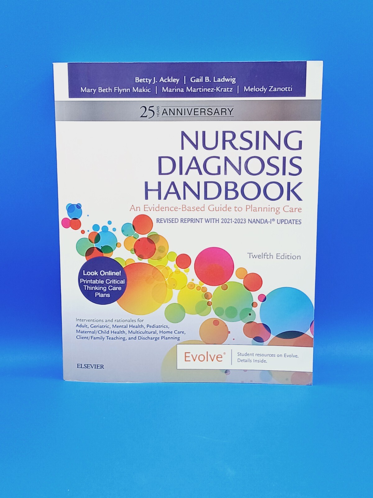 Nursing Diagnosis Handbook, 12th Edition Revised Reprint with 2021-2 – View Pic