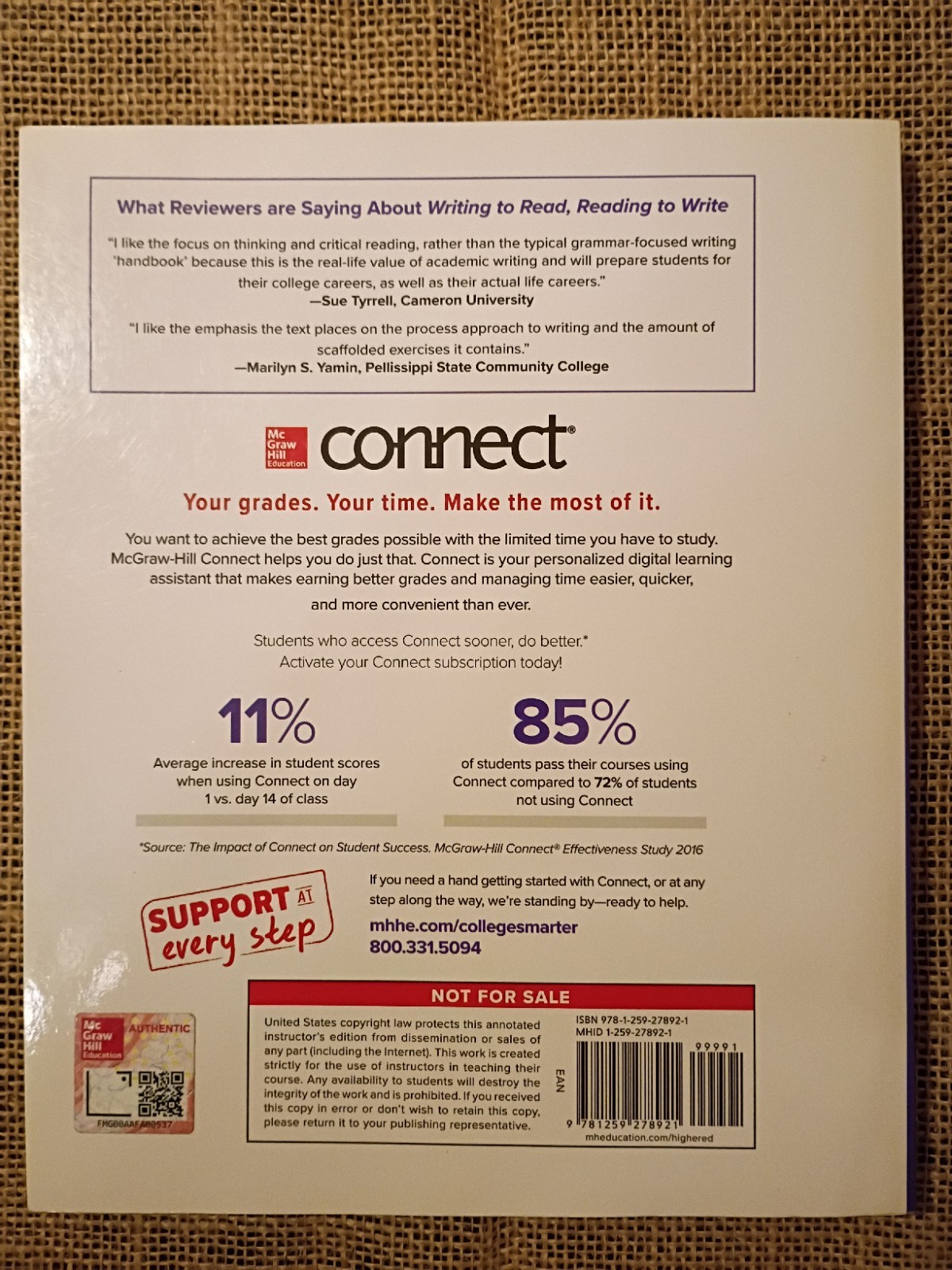 Writing to Read, Reading to Write – Alison Kuehner (2020, Annotated Instructor)