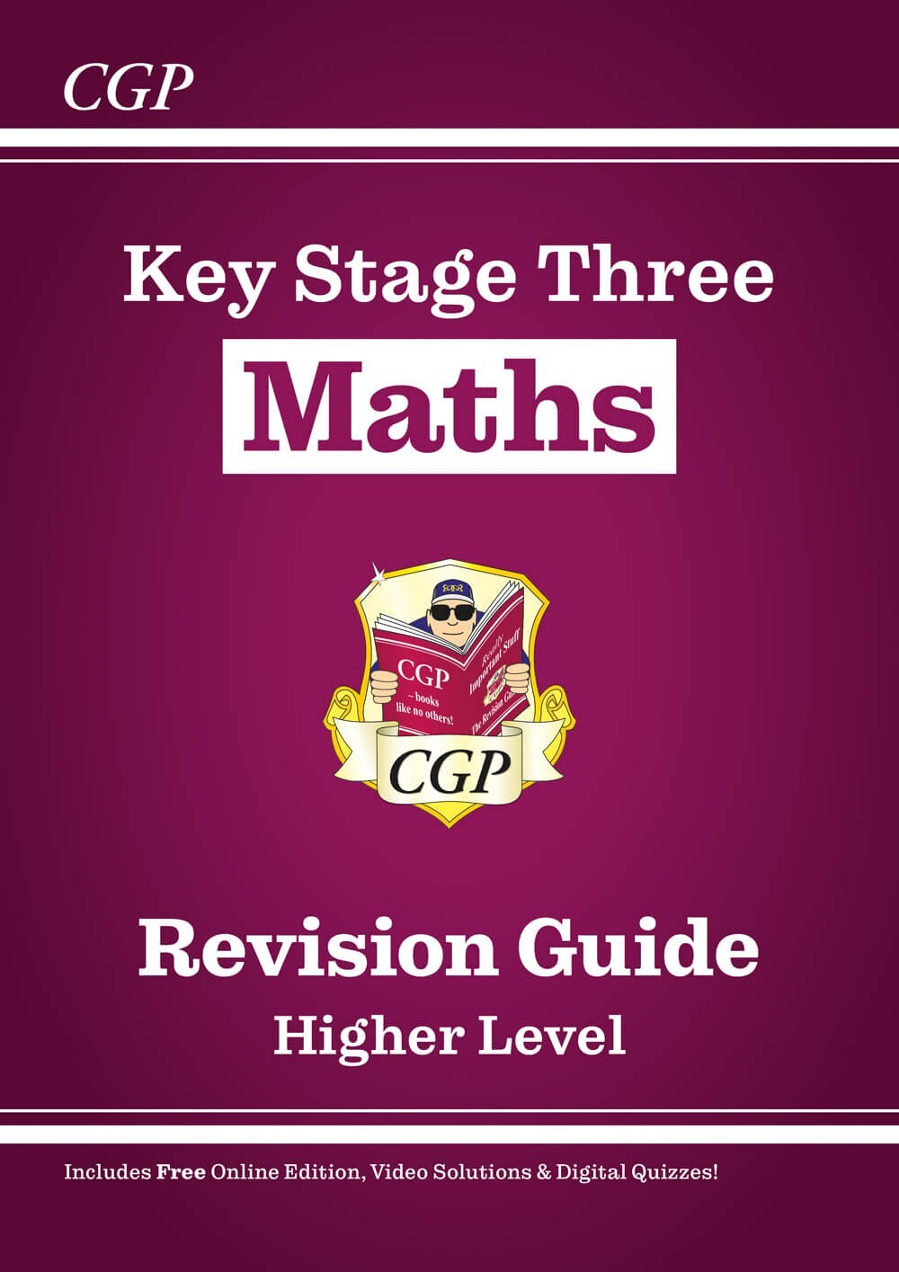 KS3 Maths Revision Guide Higher by Richard Parsons, Revised Edition, 108 Pages