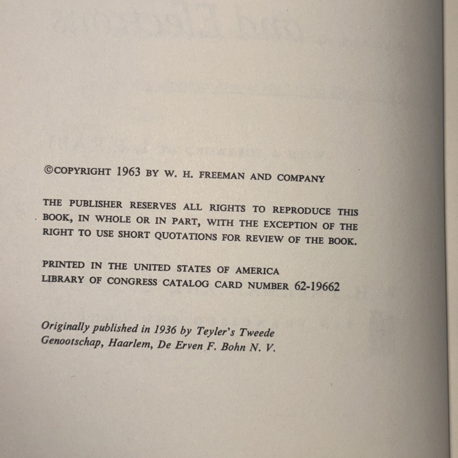 On the Interaction Between Atomic Nuclei and Electrons vintage textbook 1965 mcm