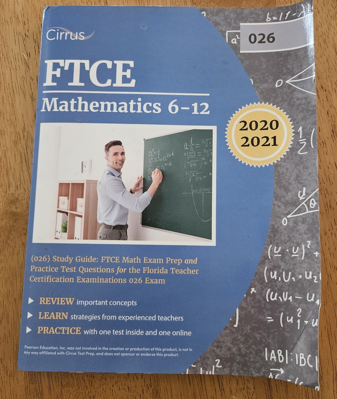 FTCE Mathematics 6-12 Study Guide 2020-2021 (026) Cirrus Test Prep